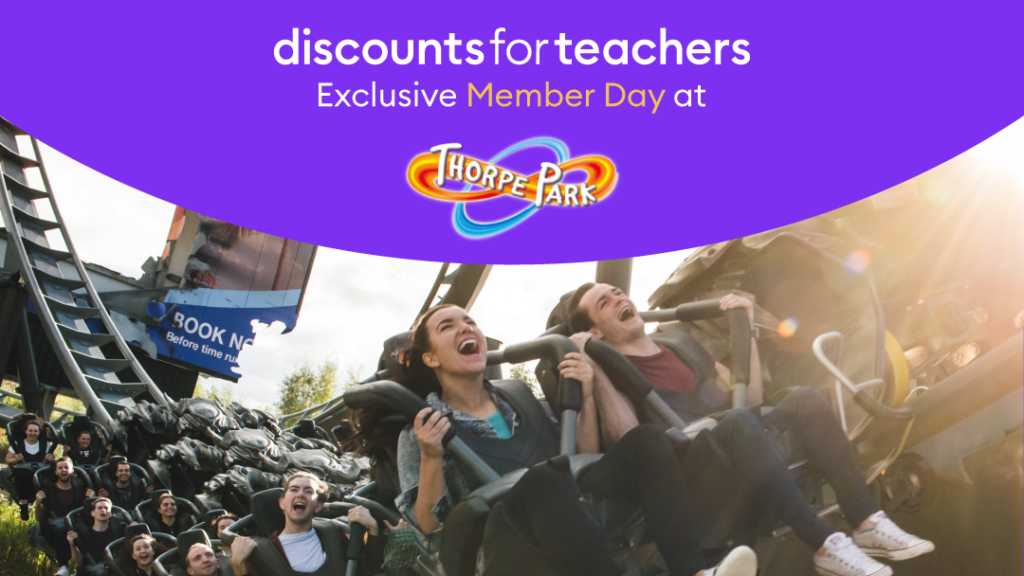 You’re Invited to Our First Discount for Teachers Day at Thorpe Park! Discounts For Teachers Blog
