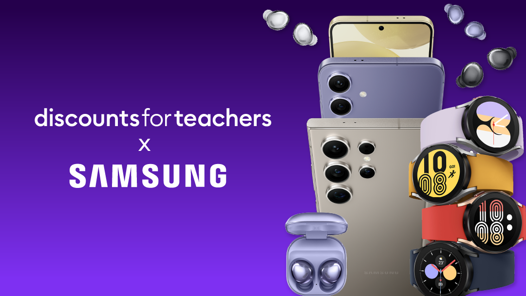 New Partnership Samsung x Discounts for Teachers Discounts For