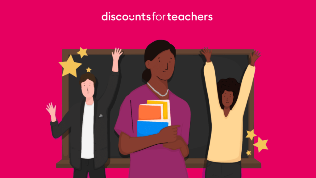 Teachers with chalkboard