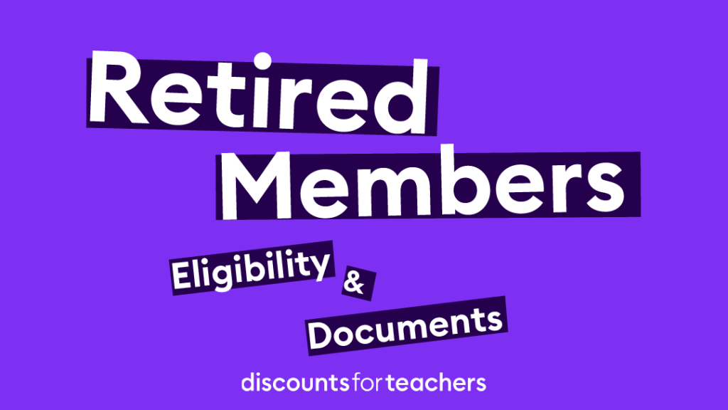Discounts for Retired Teachers: Eligibility & Documents
