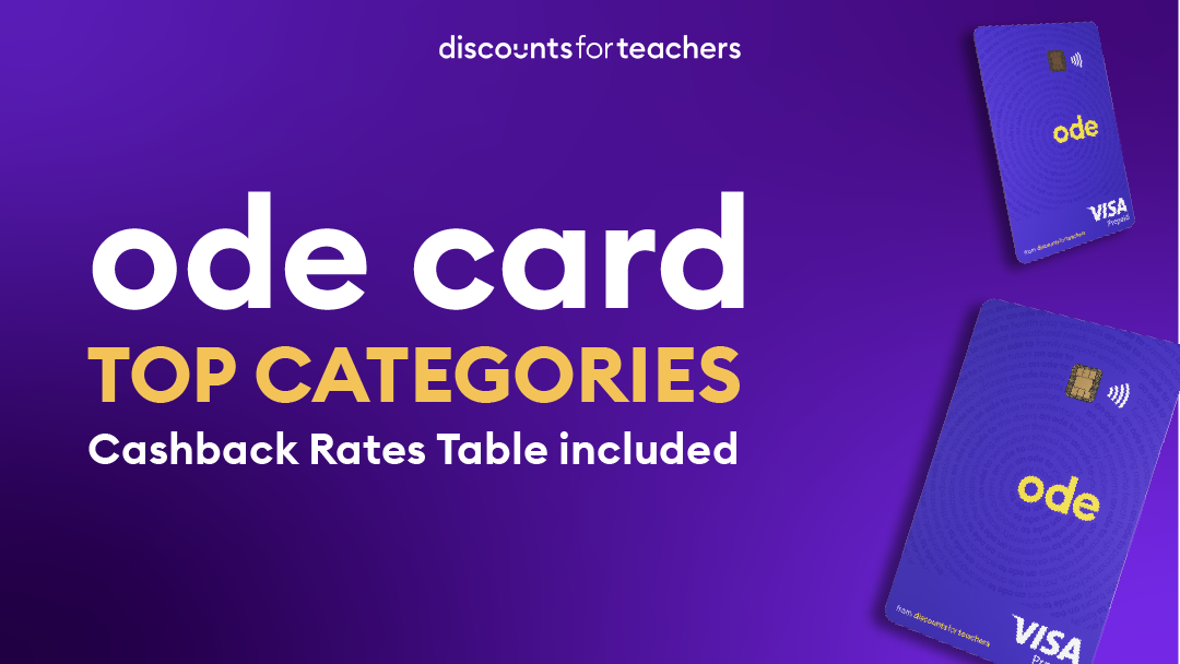 Top Categories & Brands to Earn the Most Cashback with Your Ode Card (Table Included)