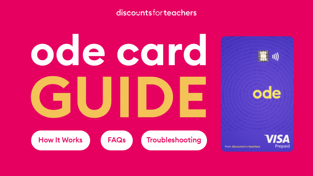"ode card guide"