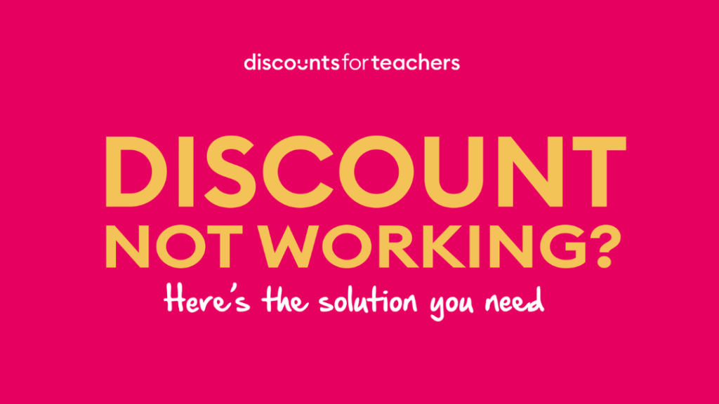"discount not working?"
